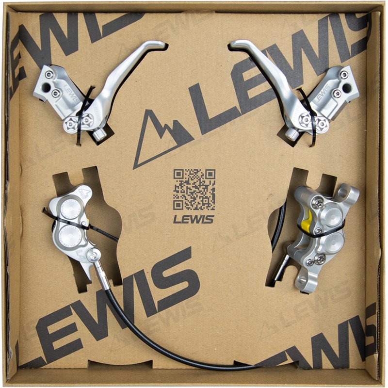 Lewis LV4 Performance 4 Piston Hydraulic Disc Brake