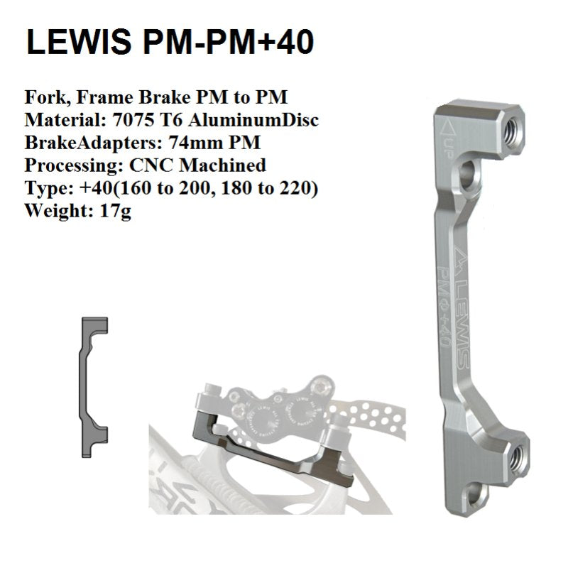 Lewis Brakes Post Mount Adapter