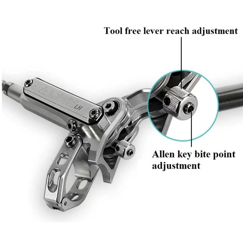 Lewis LH4 Performance 4 Piston Hydraulic Disc Brake