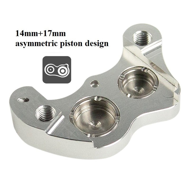 Lewis LH4 Performance 4 Piston Hydraulic Disc Brake