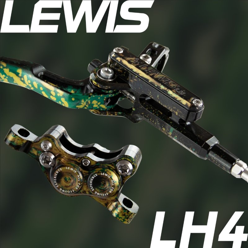 Lewis LH4 Performance 4 Piston Hydraulic Disc Brake
