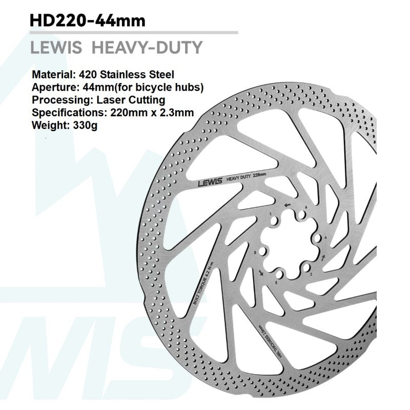 Lewis Disc Brake Rotor 2.3mm